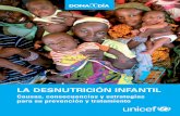 Desnutrici³n infantil unicef