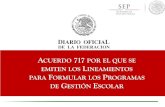 Acuerdo 717 Gestion educativa