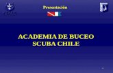 Presentación Academia de Buceo Scuba Chile 2015