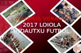 Campus Loiola Indautxu Futbol 2017