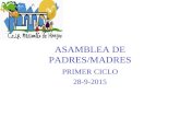 CEIP MARISMAS DE HINOJOS Asamblea padres 2015 16