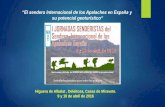 El Sendero Internacional de los Apalaches en España y su potencial geoturísitco
