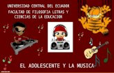 El adolescente y la musica por Rosani Cachago/Andres Caceres