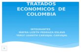 Tratados economicos y politicos de colombia