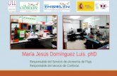 Dra. María Jesús Domínguez Luis - Servicio Citometría de Flujo y Servicio Confocal