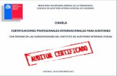 Certificaciones profesionales Auditoría Interna