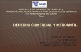 Derecho comercial y mercantil
