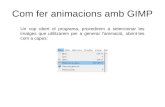 Com fer GIFs amb GIMP