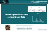 Farmacoproteómica del condroitín sulfato- Unidad de proteómica- ProteoRed