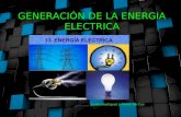 Generación de la energia electrica