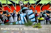 Materiales y tecnicas(grafiti)