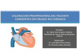 Evaluación cardiovascular preoperatoria   1