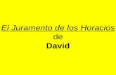 El juramento de los Horacios de David