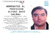 Homenaje a Alfons Bayo (50º Aniversario CIHS)