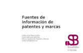 Fuentes de información de patentes y marca: presentación en socialbiblio febrero  2016