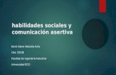 Habilidades sociales y comunicación asertiva Kevin Velandia Avila UNIVERSIDAD ECCI