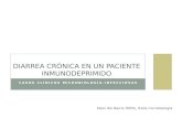 Diarrea crónica en un paciente inmunodeprimido