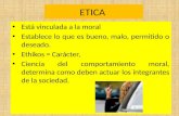 Etica presentaciones