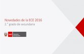 ECE NACIONAL 2016 - SEGUNDO SECUNDARIA