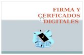 Firmas y certificados digitales