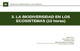 3.3. amenazas a la biodiversidad.