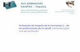 EVALUACION DE IMPACTO DE LA FORMACION DE LOS PROFESIONALES SANITARIOS