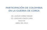Partcipación de Colombia en la guerra de corea-