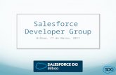 14th Salesforce Developer Group meeting in Bilbao