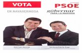 Programa electoral PSOE Navahermosa