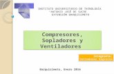 Compresores, sopladores y ventiladores