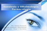 Anestesia y Oftalmología