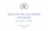 Educar en redes sociales (Colegio Esclavas de María)