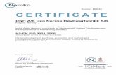 ISO 9001:2008 DNH