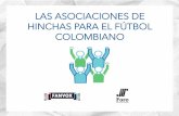 Las Asociaciones de Hinchas para el Fútbol Colombiano