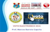 Municipio escolar voto electronico