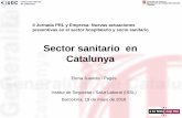 II Jornada PRL UOC. Sector sanitario en Catalunya por Elena Juanola Pagès