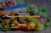 Bioquimica  metabolismo tutorial #1