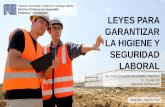 Leyes para garantizar la Higiene y Seguridad Laboral