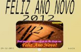 Feliz ano novo 2012
