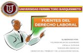 Fuentes del Derecho Laboral.