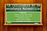 La calculadora en la enseñanza matemáticas