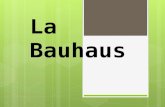 Bauhaus and Vchutemas