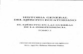 Historia general del ejército ecuatoriano ii