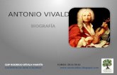 Biografía de Antonio Vivaldi