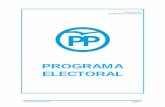 Programa electoral pp elecciones generales 2015