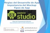 32- Android, Desarrollo de Aplicaciones Moviles, Importancia del Mockup