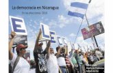 La democracia en nicaragua