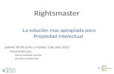 IBS Bookmaster - Rightsmaster presentación