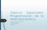 Introducción a la programación de la Web Semántica