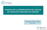 MANEJO DE LA ENFERMEDAD DE CHAGAS  EN ATENCIÓN PRIMARIA EN ESPAÑA